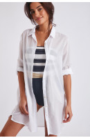 Chemise de plage blanc NOLIE SHANGHA 