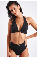 Maillot de bain 2 pièces noir Siyam & Ishia Portofino 